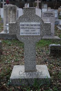 Hong Kong Cemetery - Kington, Kenneth William